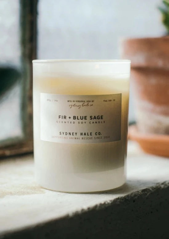 Fir + Blue Sage - 14oz. Candle