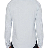 Solid Heather Reworked Shirt - Light Blue