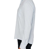 Solid Heather Reworked Shirt - Light Blue