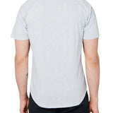 Reworked Short Sleeve Shirt - Light Blue